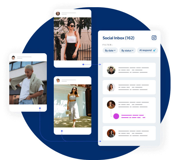 Respond to comments from Instagram